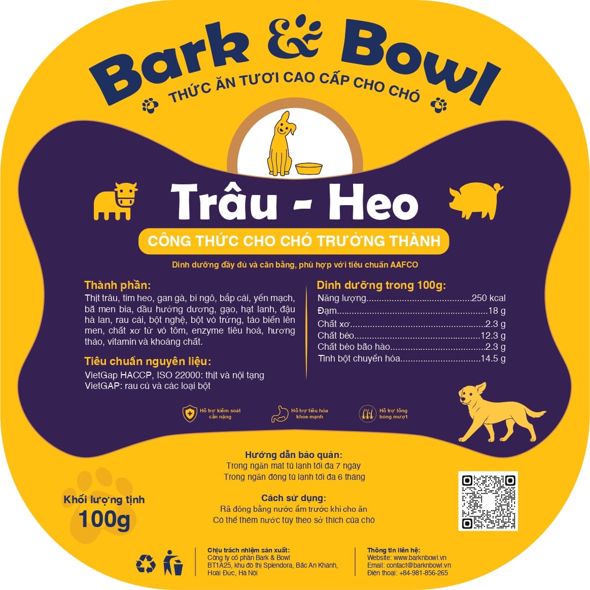 Buffalo - Pork (Adult Dogs)