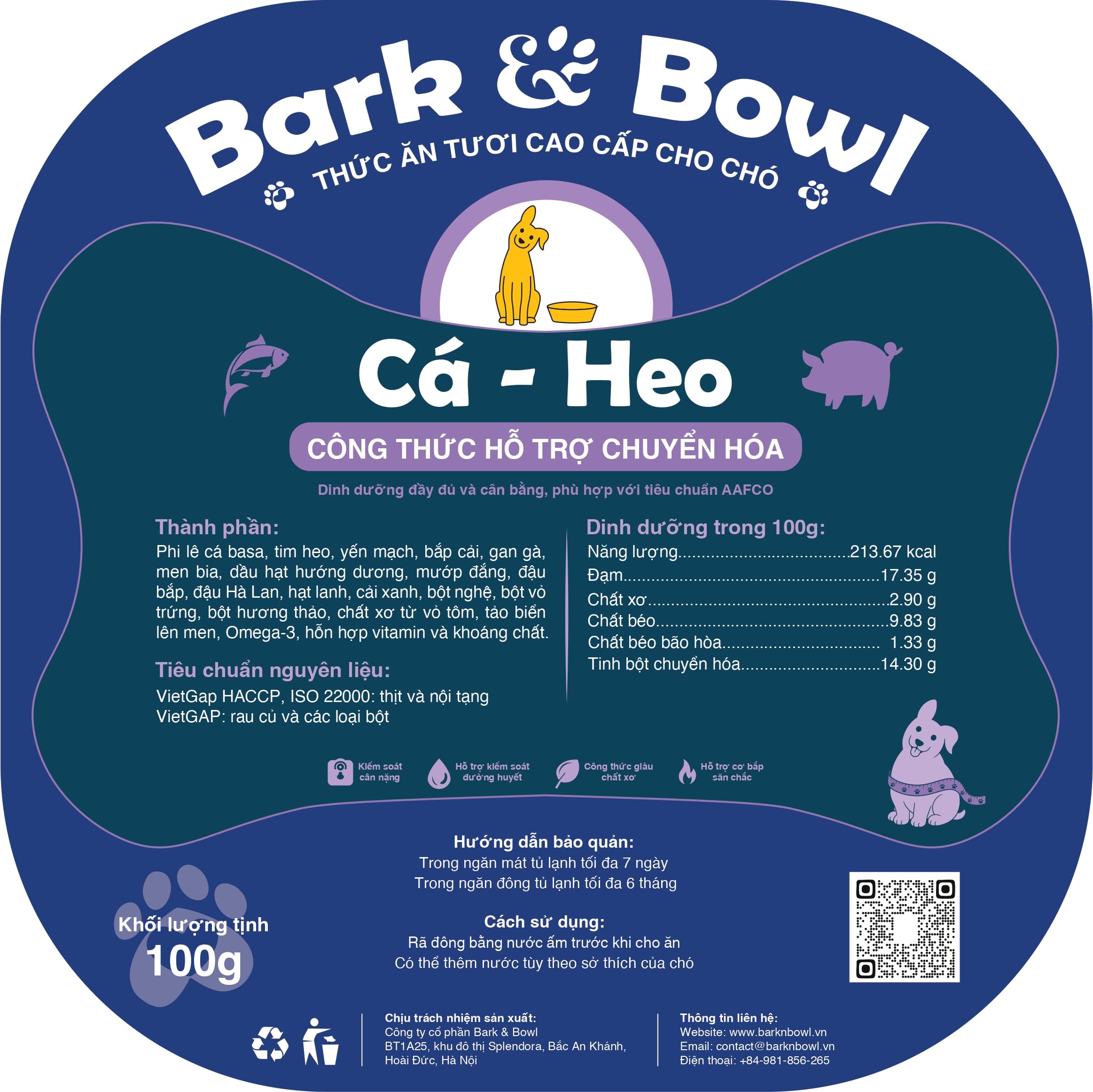 Fish - Pork (Metabolic Support)