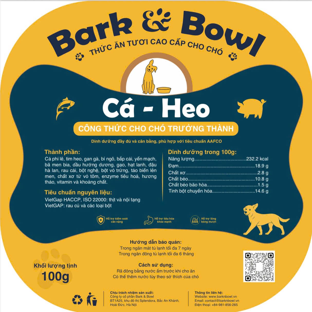 Cá - Heo (Chó Trưởng Thành)